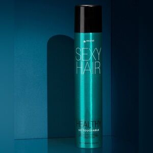 NWOT SexyHair Healthy Hairspray - Teal/Blue